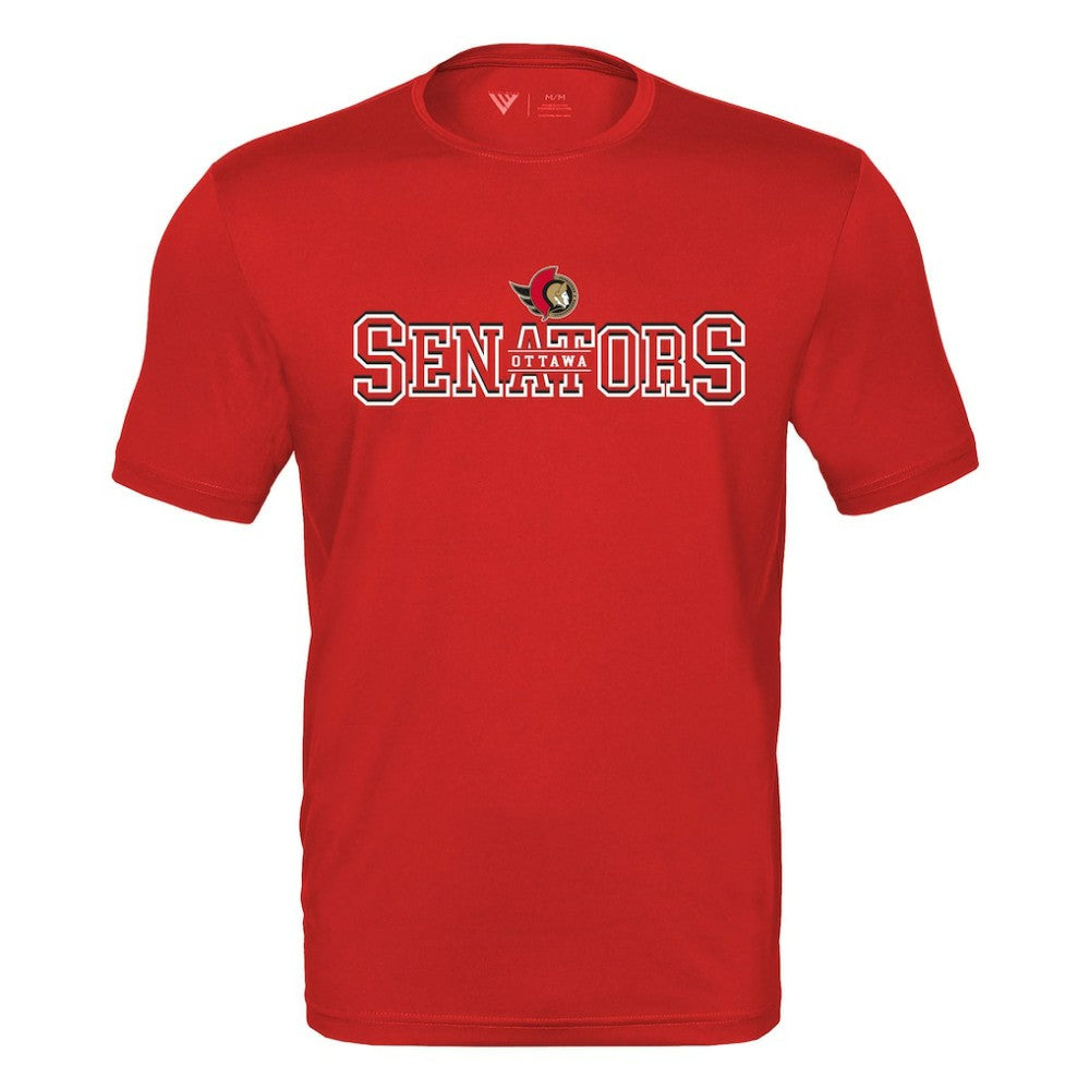 Ottawa Senators Levelwear Anthem Journey Performance T-Shirt Red