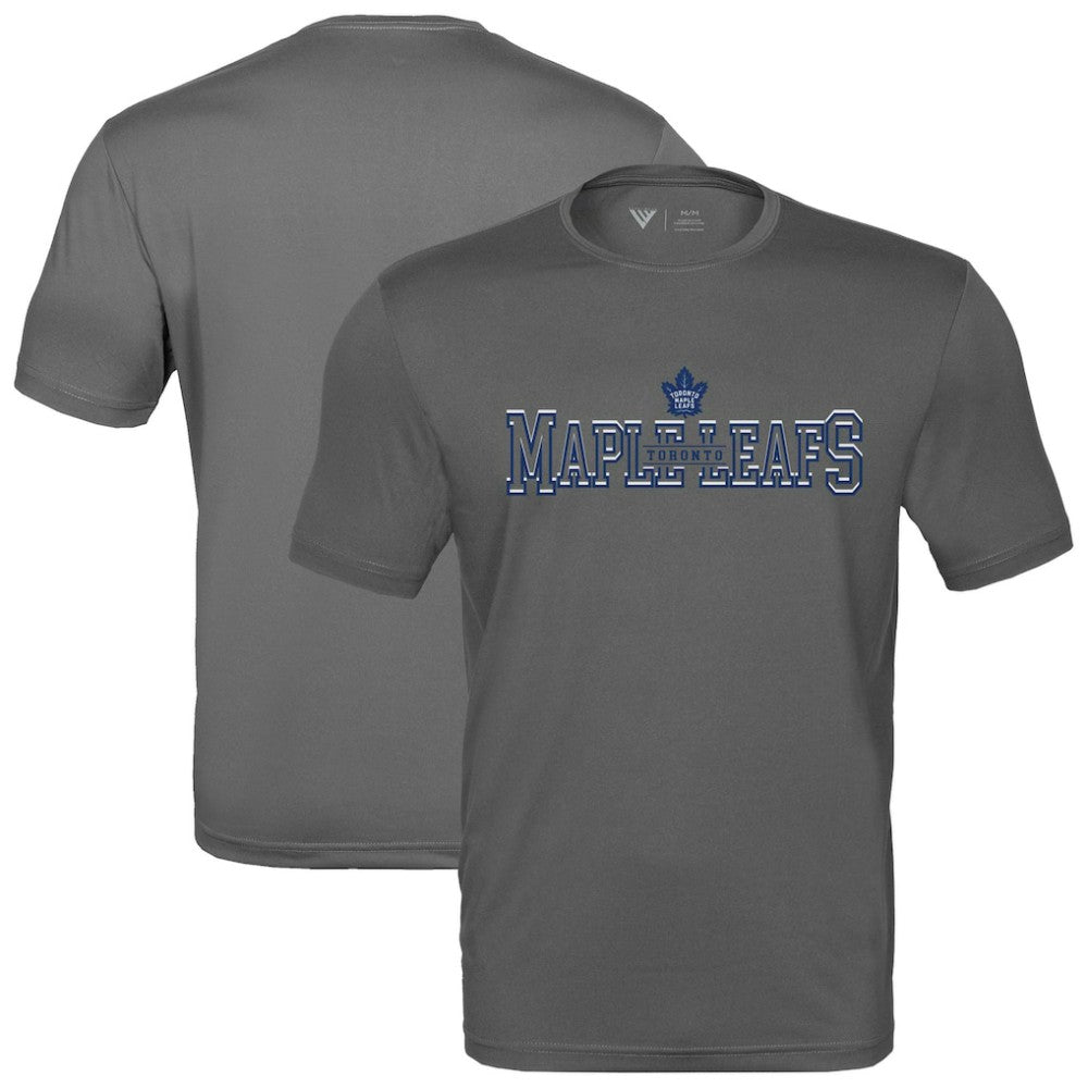 Toronto Maple Leafs Levelwear Anthem Journey Performance T-Shirt Charcoal