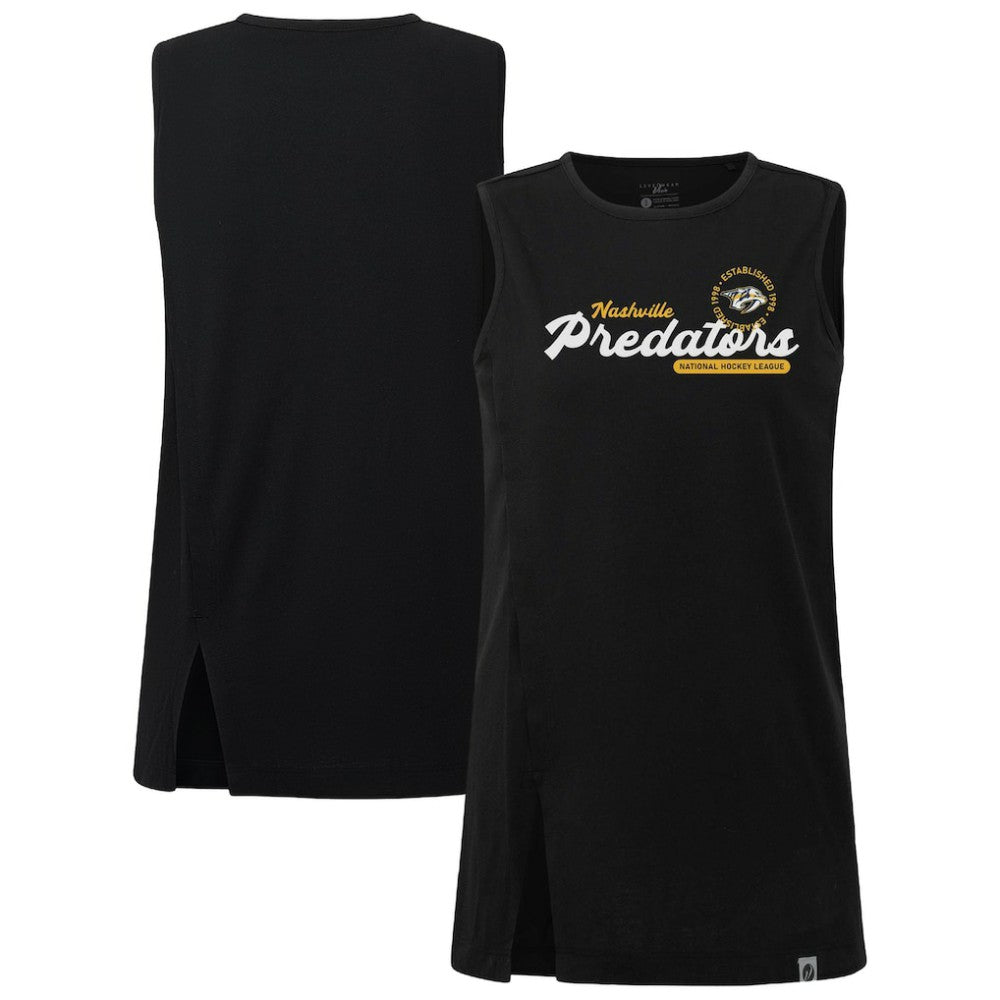 Nashville Predators Levelwear Women's Influx Monument Tank Top Black