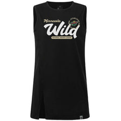 Minnesota Wild Levelwear Women's Influx Monument Tank Top Black