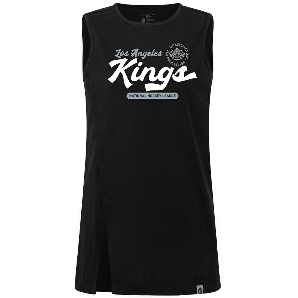Los Angeles Kings Levelwear Women's Influx Monument Tank Top Black