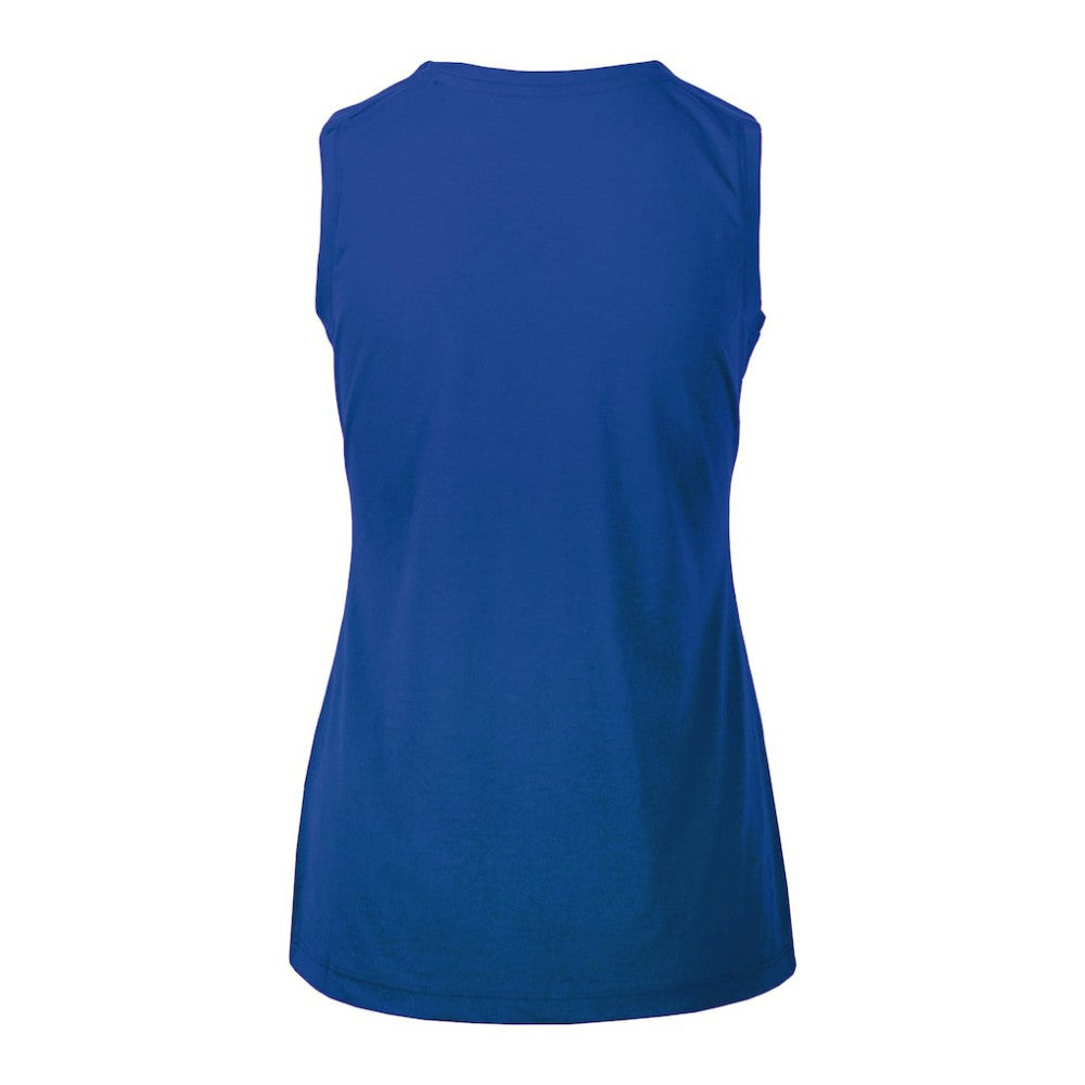 Buffalo Sabres Levelwear Women's Macy Banner Arch Tank Top Royal