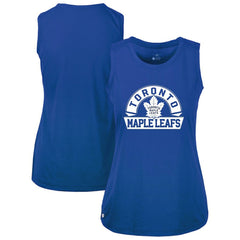 Toronto Maple Leafs Levelwear Women's Macy Banner Arch Tank Top Royal