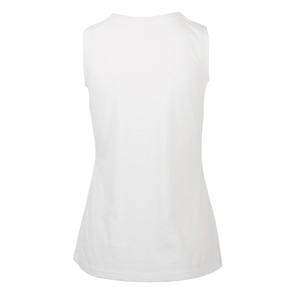 Vancouver Canucks Levelwear Women's Macy Banner Arch Tank Top White