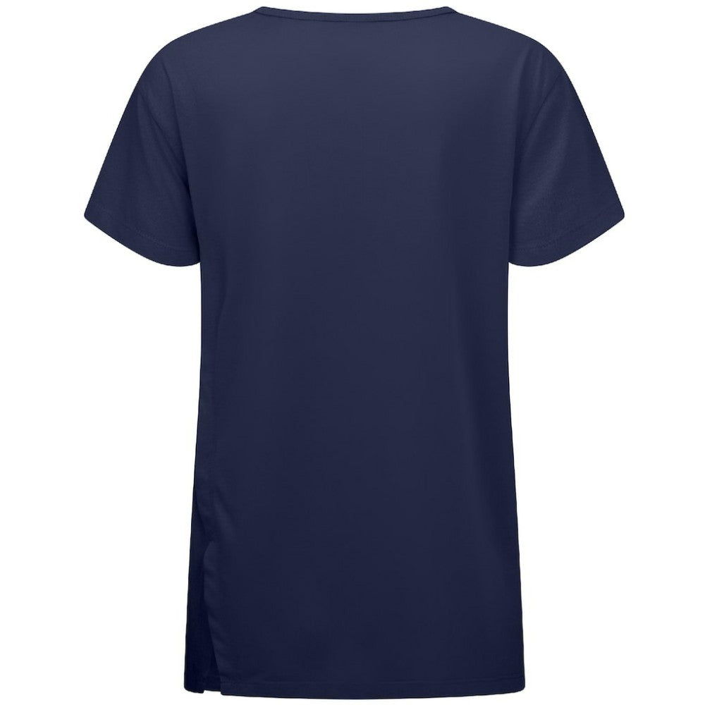 Seattle Kraken Levelwear Women's Influx Monument T-Shirt Deep Sea Blue