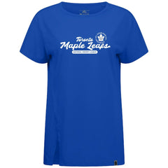 Toronto Maple Leafs Levelwear Women's Influx Monument T-Shirt Royal