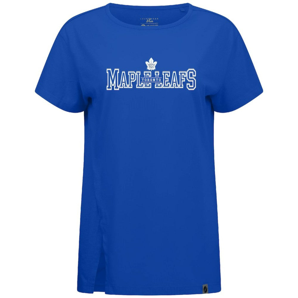 Toronto Maple Leafs Levelwear Women's Influx Journey T-Shirt Royal