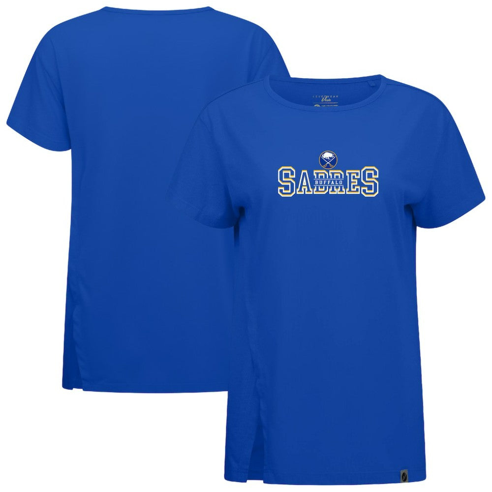 Buffalo Sabres Levelwear Women's Influx Journey T-Shirt Royal