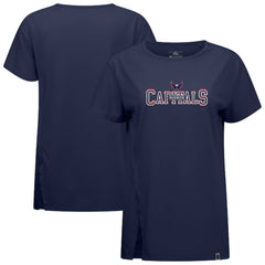 Washington Capitals Levelwear Women's Influx Journey T-Shirt Navy