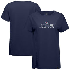 Winnipeg Jets Levelwear Women's Influx Journey T-Shirt Navy
