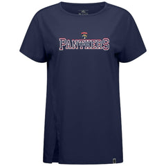 Florida Panthers Levelwear Women's Influx Journey T-Shirt Navy