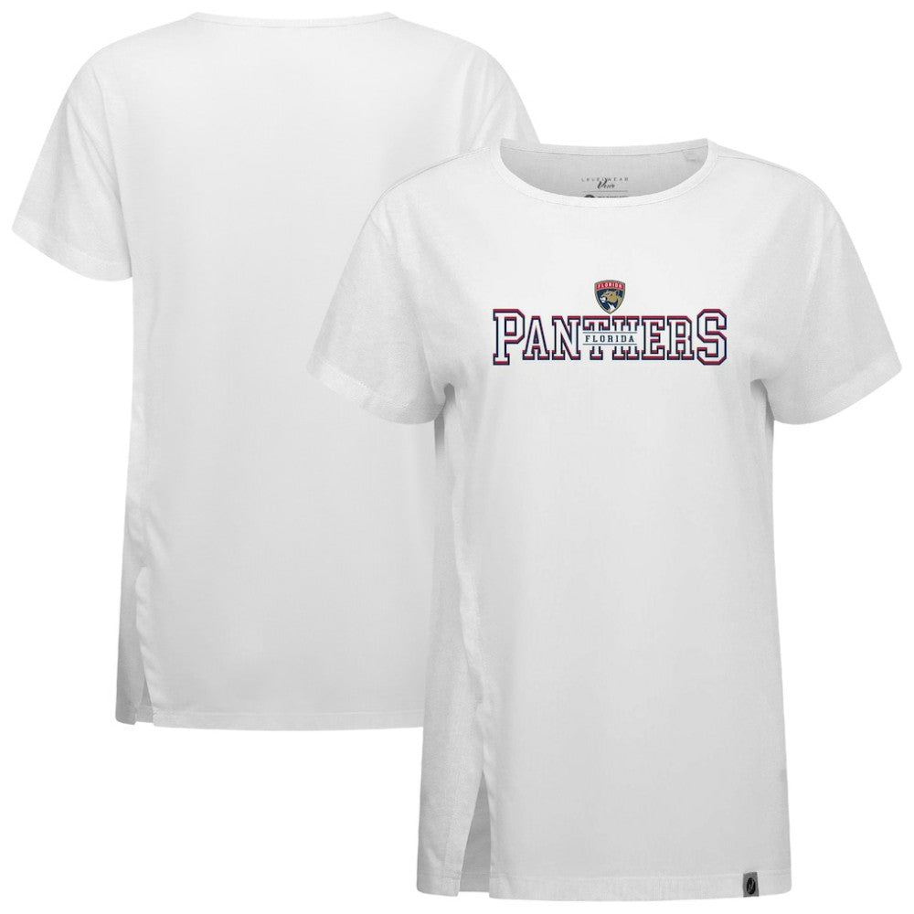 Florida Panthers Levelwear Women's Influx Journey T-Shirt White