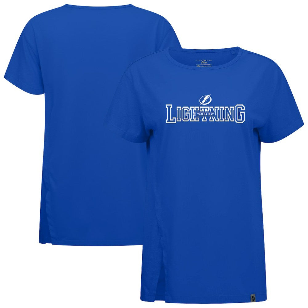Tampa Bay Lightning Levelwear Women's Influx Journey T-Shirt Royal