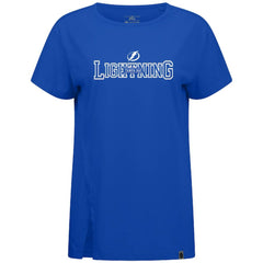 Tampa Bay Lightning Levelwear Women's Influx Journey T-Shirt Royal