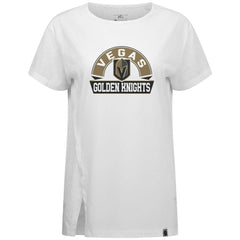 Vegas Golden Knights Levelwear Women's Influx Banner Arch T-Shirt White
