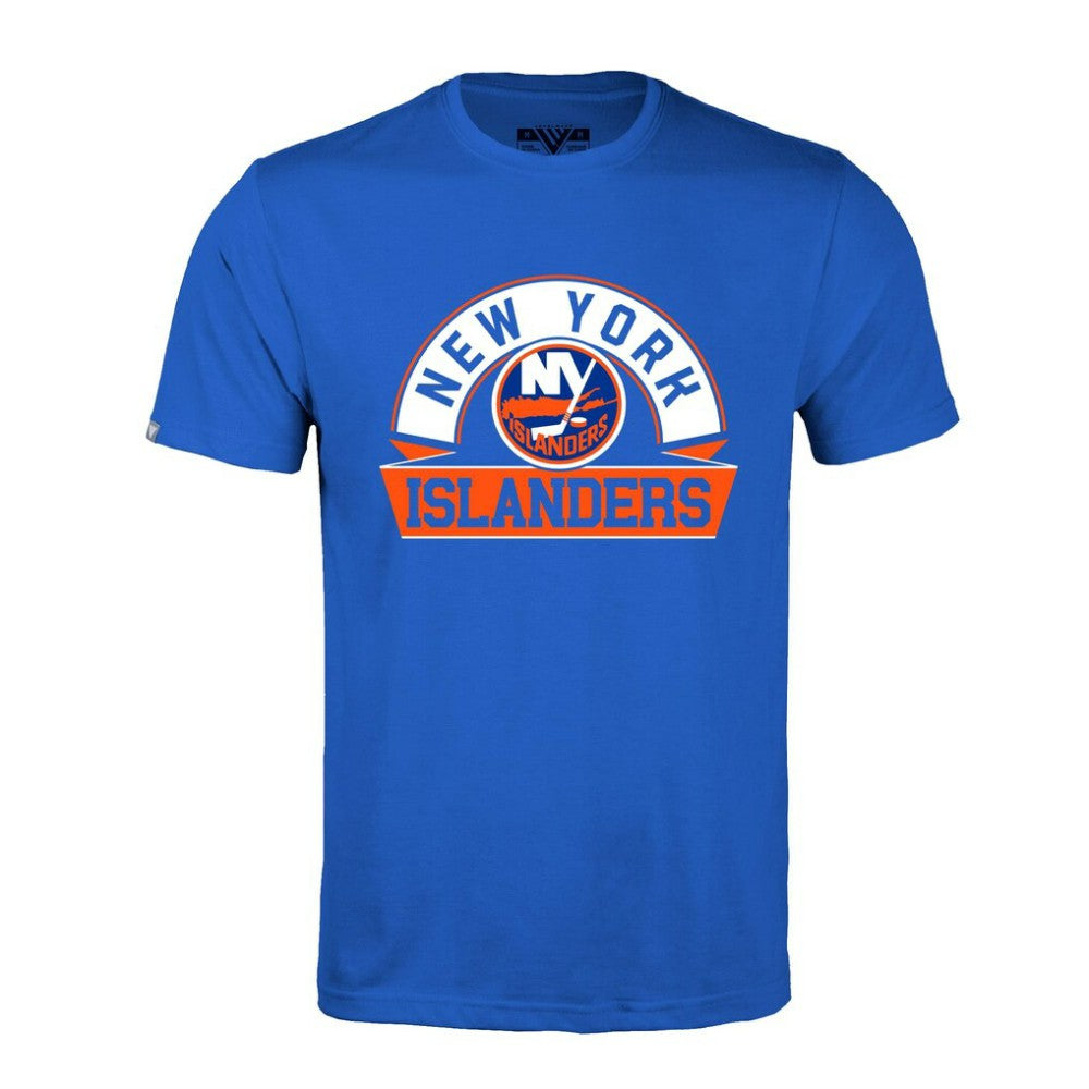 New York Islanders Levelwear Richmond Banner Arch T-Shirt Royal
