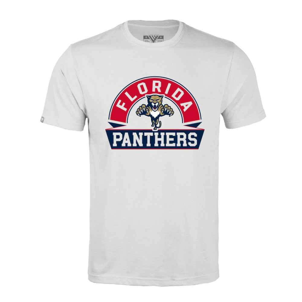 Florida Panthers Levelwear Richmond Banner Arch T-Shirt White