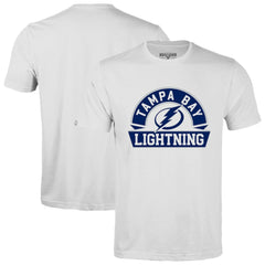 Tampa Bay Lightning Levelwear Richmond Banner Arch T-Shirt White