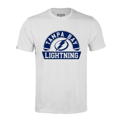 Tampa Bay Lightning Levelwear Richmond Banner Arch T-Shirt White