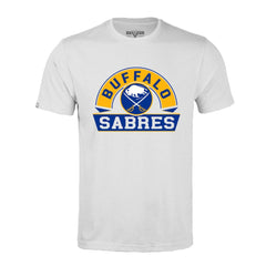 Buffalo Sabres Levelwear Richmond Banner Arch T-Shirt White