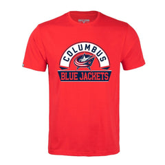 Columbus Blue Jackets Levelwear Richmond Banner Arch T-Shirt Red