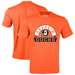 Anaheim Ducks Levelwear Richmond Banner Arch T-Shirt Heather Orange