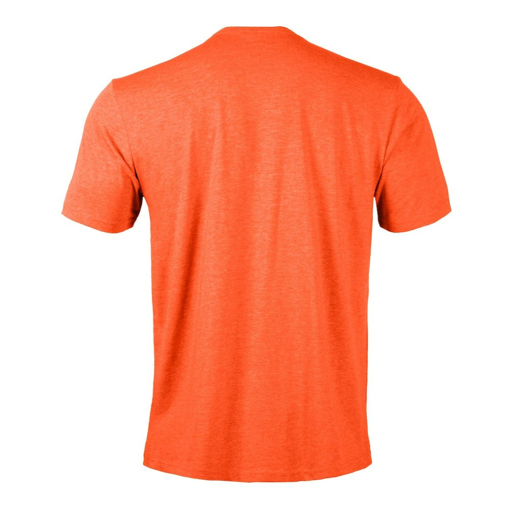 Anaheim Ducks Levelwear Richmond Banner Arch T-Shirt Heather Orange