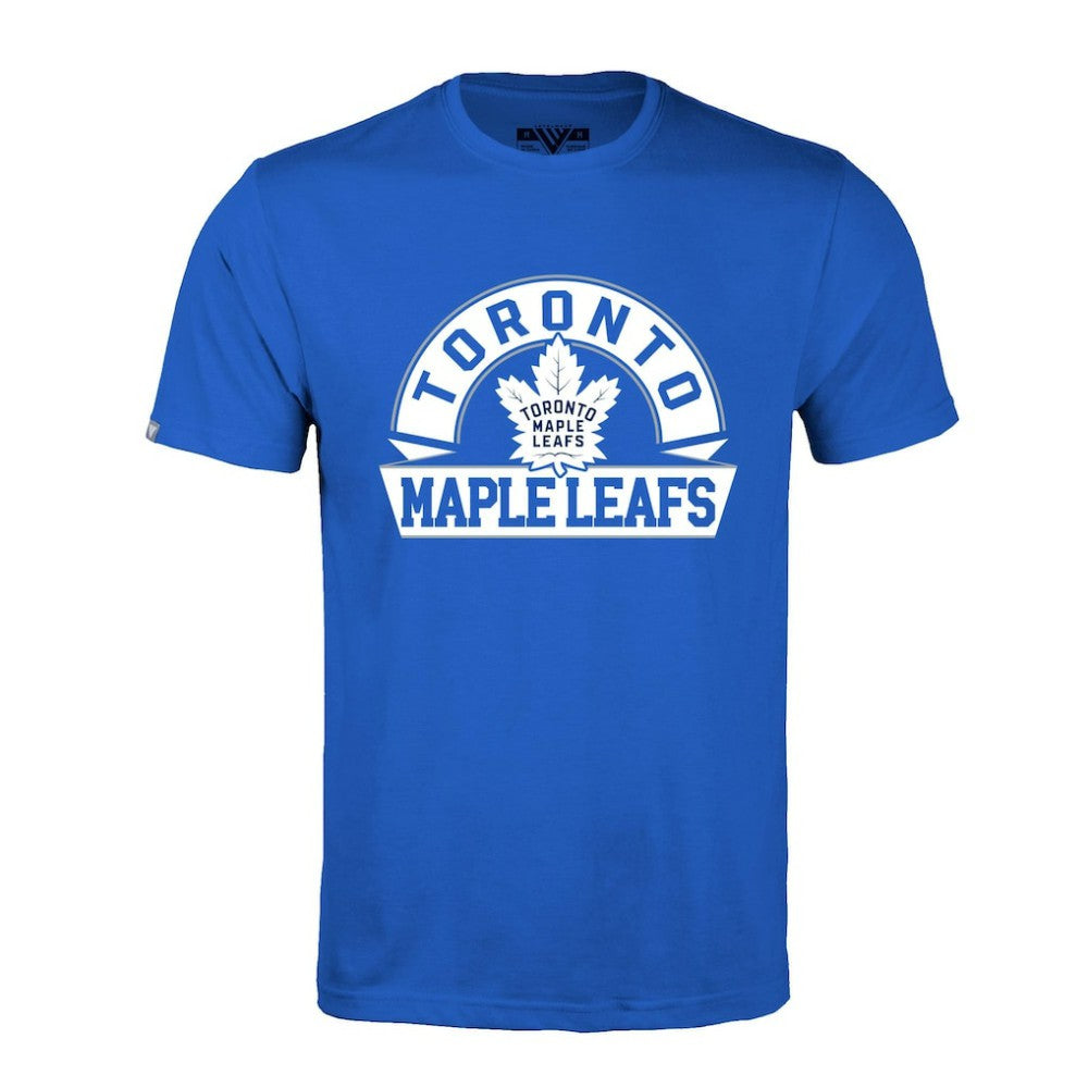 Toronto Maple Leafs Levelwear Richmond Banner Arch T-Shirt Royal
