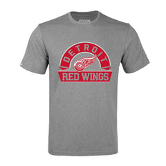 Detroit Red Wings Levelwear Richmond Banner Arch T-Shirt Gray
