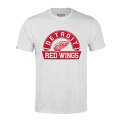 Detroit Red Wings Levelwear Richmond Banner Arch T-Shirt White
