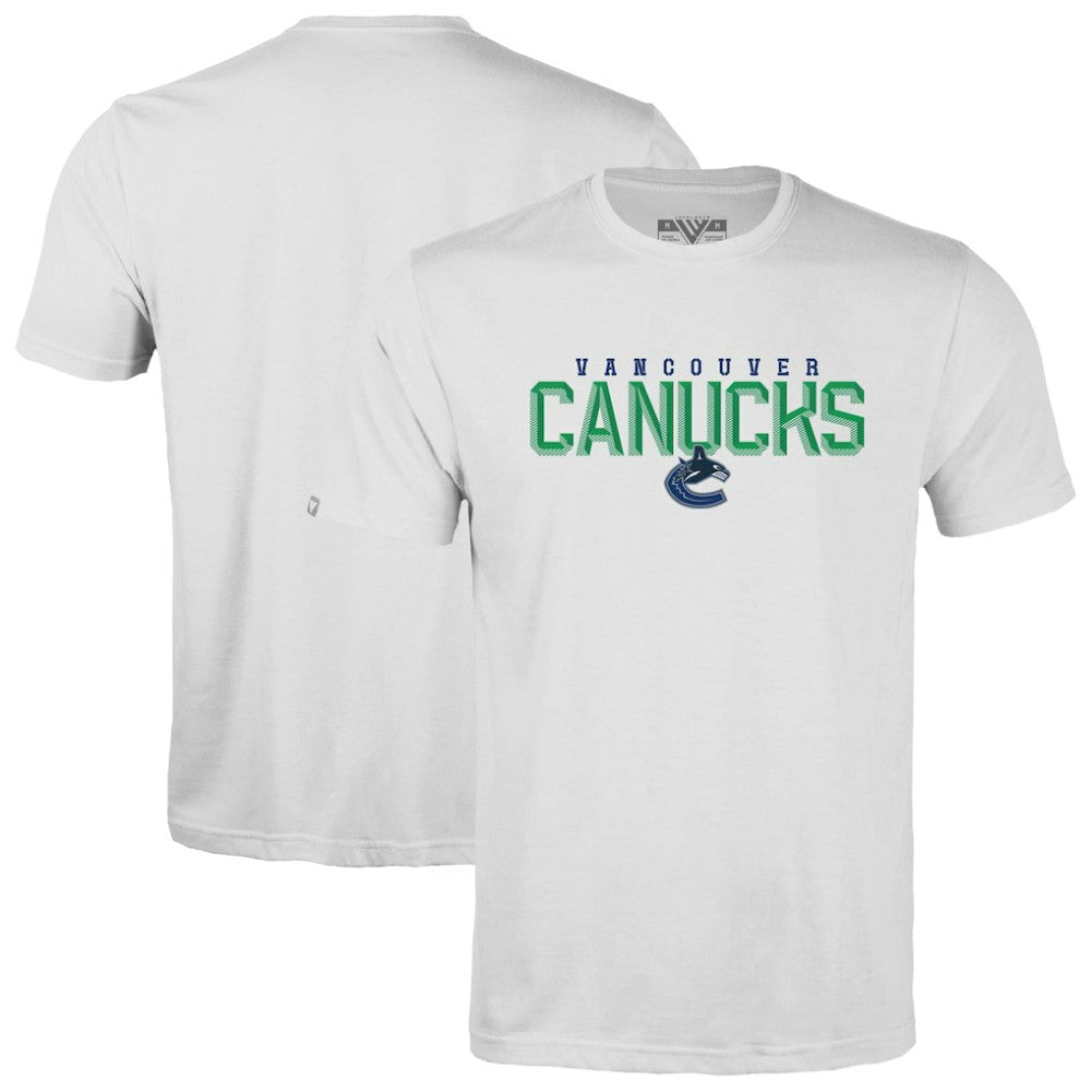 Vancouver Canucks Levelwear Richmond Carve T-Shirt White