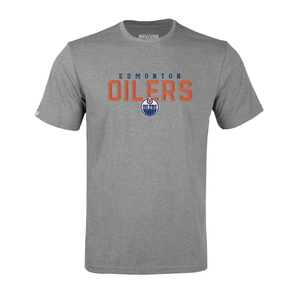 Edmonton Oilers Levelwear Richmond Carve T-Shirt Gray
