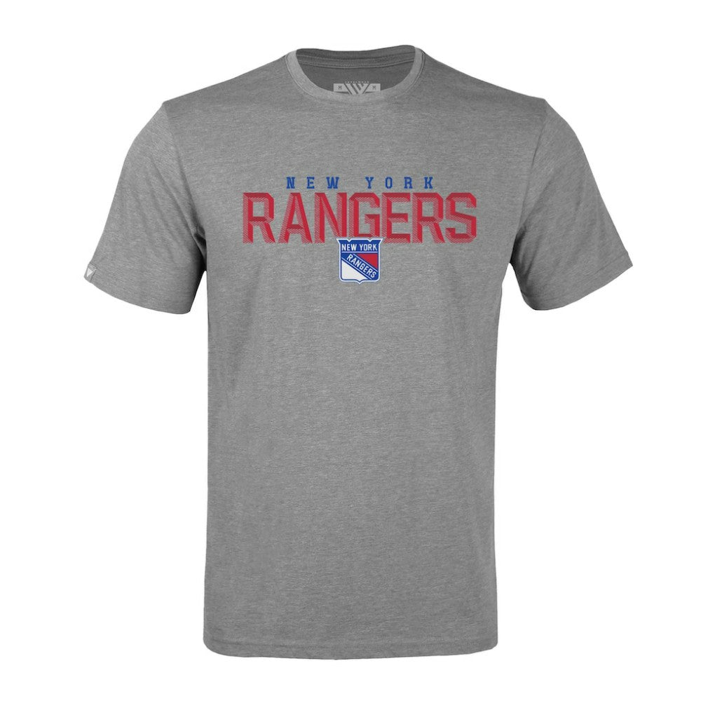 New York Rangers Levelwear Richmond Carve T-Shirt Gray