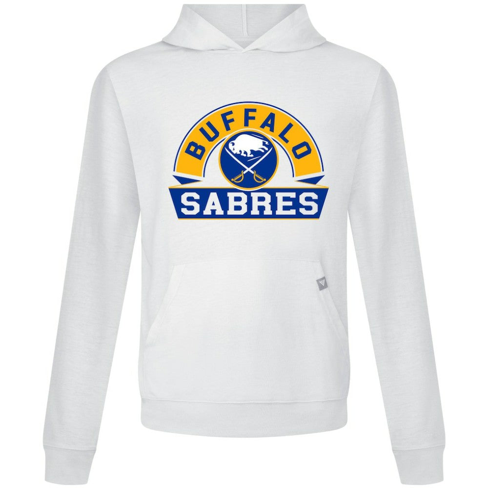 Buffalo Sabres Levelwear Relay Banner Arch Pullover Hoodie White