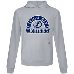 Tampa Bay Lightning Levelwear Relay Banner Arch Pullover Hoodie Gray