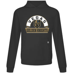 Vegas Golden Knights Levelwear Relay Banner Arch Pullover Hoodie Black