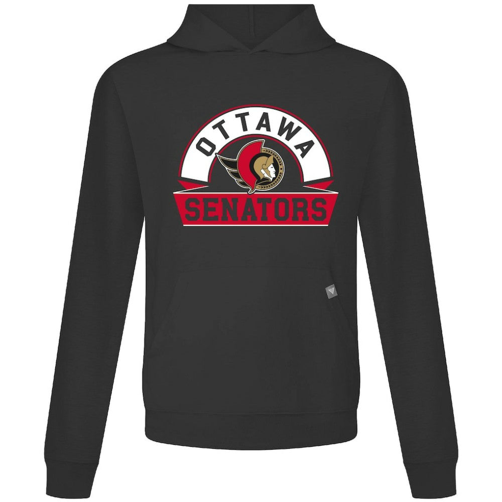 Ottawa Senators Levelwear Relay Banner Arch Pullover Hoodie Black