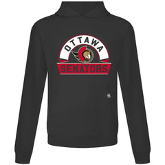 Ottawa Senators Levelwear Relay Banner Arch Pullover Hoodie Black