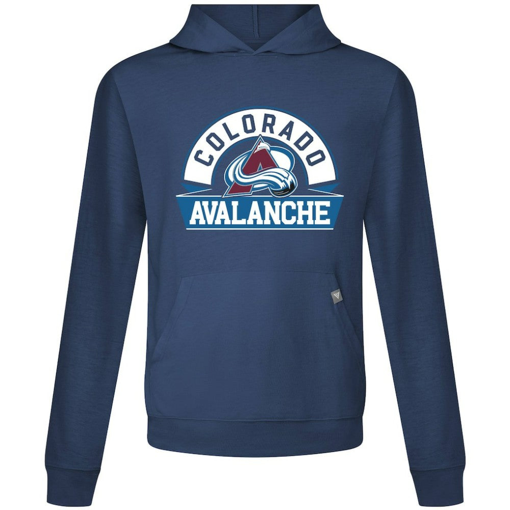 Colorado Avalanche Levelwear Relay Banner Arch Pullover Hoodie Navy