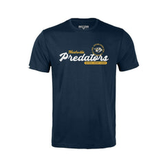 Nashville Predators Levelwear Youth Little Richmond Monument T-Shirt Navy