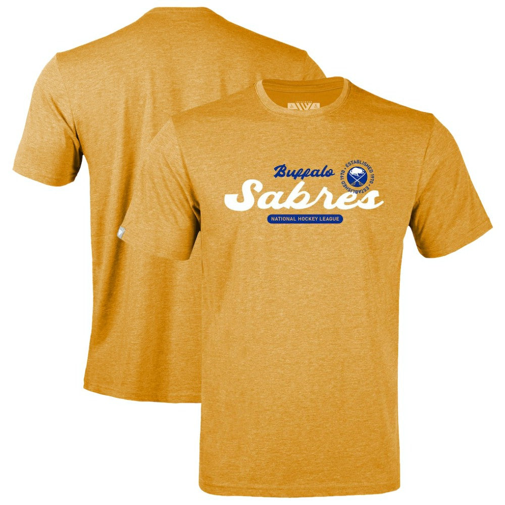 Buffalo Sabres Levelwear Youth Little Richmond Monument T-Shirt Gold