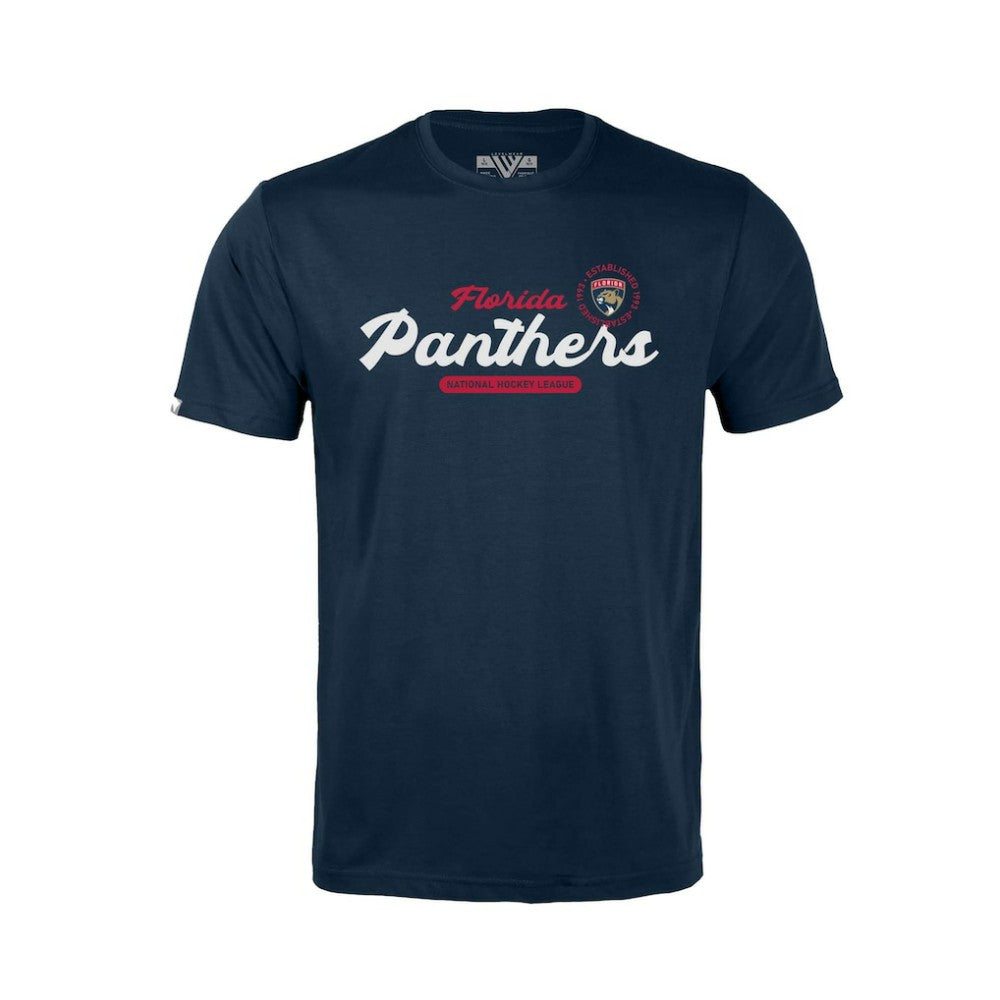 Florida Panthers Levelwear Youth Little Richmond Monument T-Shirt Navy