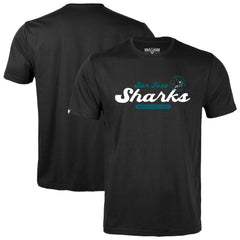 San Jose Sharks Levelwear Youth Little Richmond Monument T-Shirt Black