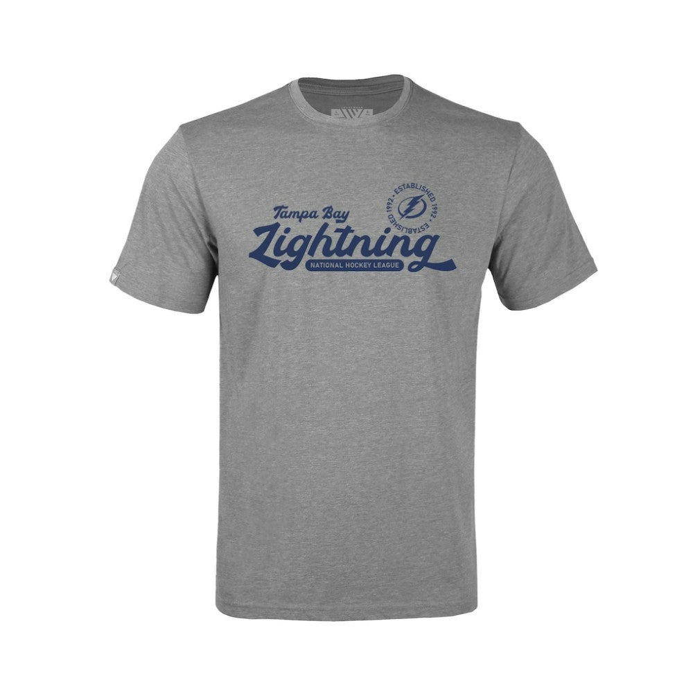 Tampa Bay Lightning Levelwear Youth Little Richmond Monument T-Shirt Gray