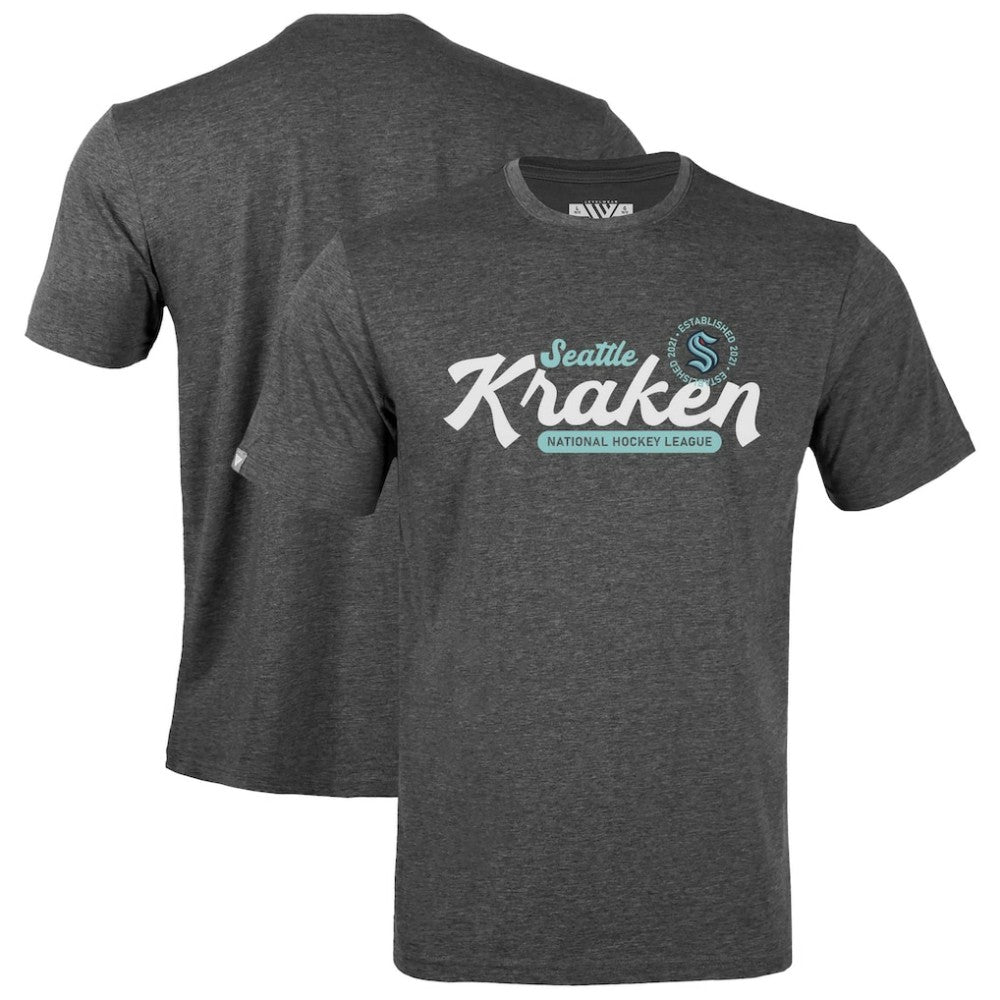 Seattle Kraken Levelwear Youth Little Richmond Monument T-Shirt Gray