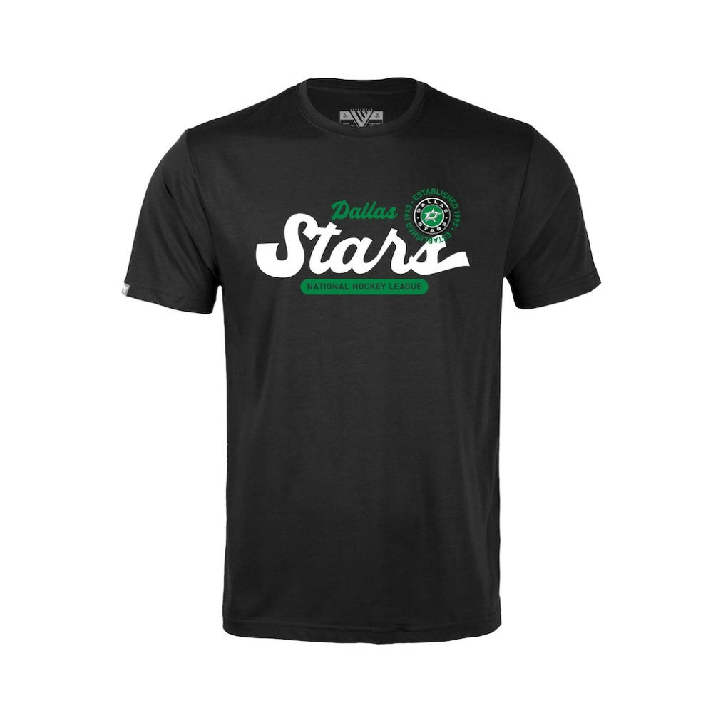 Dallas Stars Levelwear Youth Little Richmond Monument T-Shirt Black