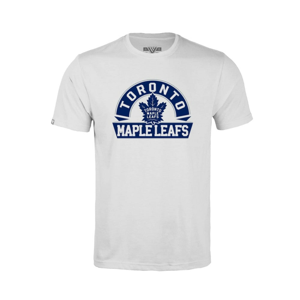 Toronto Maple Leafs Levelwear Youth Little Richmond Banner Arch T-Shirt White