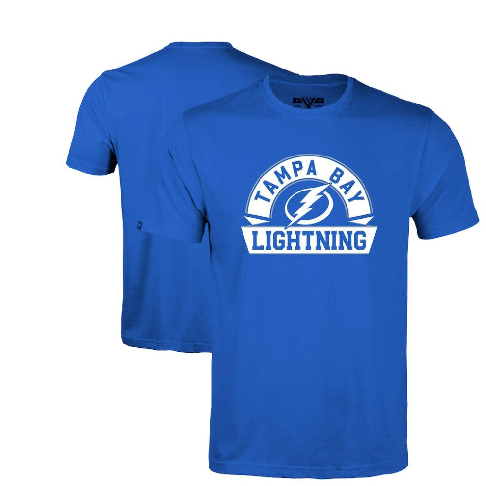 Tampa Bay Lightning Levelwear Youth Little Richmond Banner Arch T-Shirt Royal