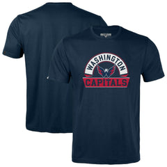 Washington Capitals Levelwear Youth Little Richmond Banner Arch T-Shirt Navy