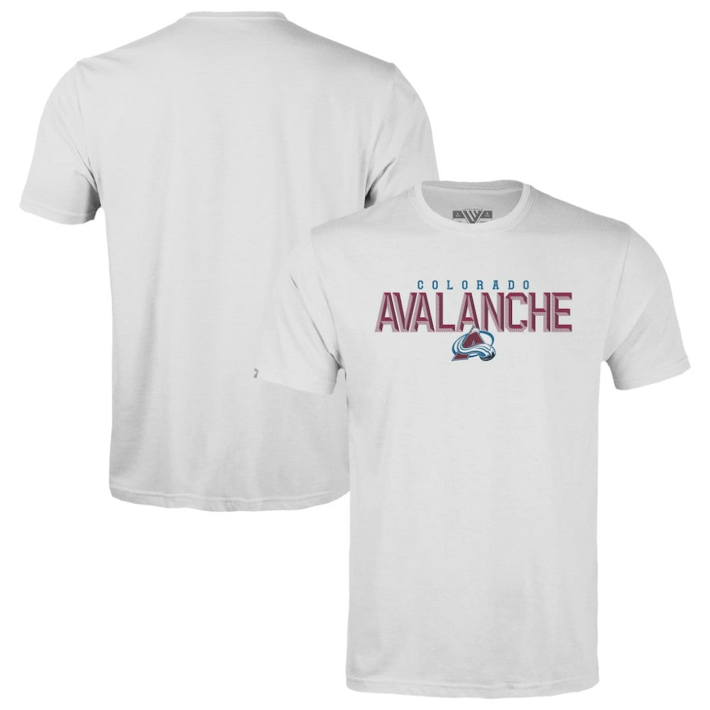 Colorado Avalanche Levelwear Youth Little Richmond Carve T-Shirt White